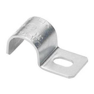 Bridgeport Fittings - Bridgeport 900-F One-Hole Steel Strap, Cable Size 12/4, 10/2, 10/3