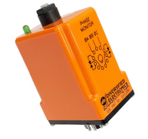 Diversified Electronics - Diversified SLA-440-ALE Phase Voltage Monitor, 430-480 Operating Voltage, DPDT, 360VA Inductive, 3A Resistive