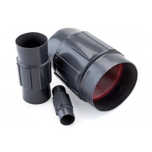 RobRoy - Plasti-Bond PRCPLG-2 2" 40mil Gray PVC Coated Exterior Steel Rigid Conduit Coupling