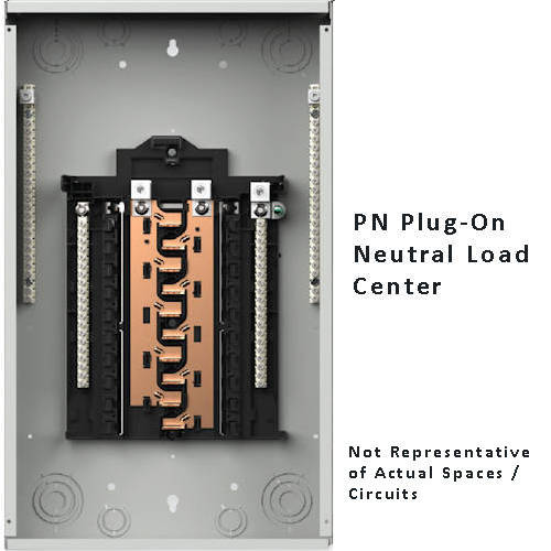 Siemens - Siemens PNW3048B1150C 150A Main Breaker / Convertible Load Center, 30 Spaces / 48 Circuits, 1Phase 3Wire 120/240V, Copper Bus, NEMA-3R, Gray