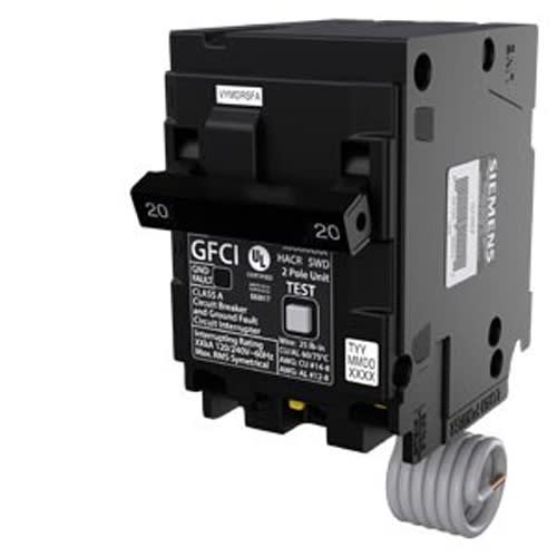 Siemens - Siemens Q220GF BRKR QPFB GFCI 5mA 2P 24
