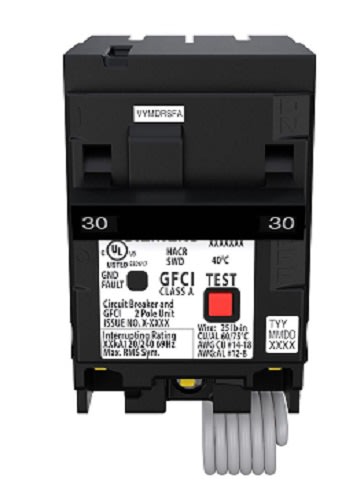 Siemens - S-A Q230EG BRKR QEB GFCI 30mA 2P 24