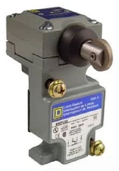 TESENSOR - TEC 9007C52FH 600 VAC 10 Amp 1NO 1NC Side Plunger Plug-In Heavy Duty Limit Switch