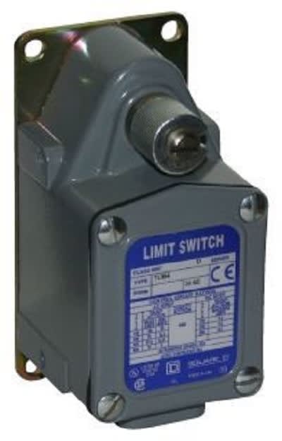 TESENSOR - TEC 9007TUA5 600 VAC/VDC 12 Amp SPDT Die-Cast Zinc Spring Return Severe/Extra Heavy Duty Limit Mill Switch