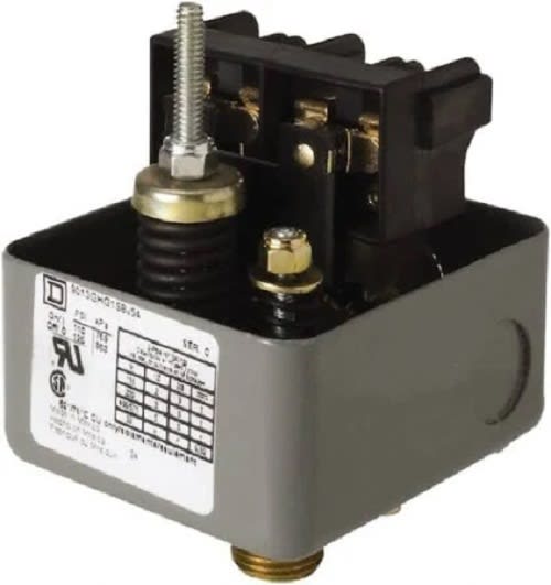 TESENSOR - TEC 9013GHG1S8J54 575 VAC DPST 40 to 170 PSIG Cut-In Adjustable Differential Pressure Switch