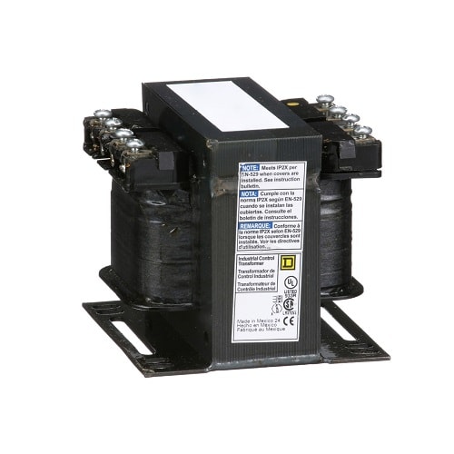 Square-D / Schneider - Square D 9070TF150D6 150 VA 380 VAC Primary 110 VAC Secondary 1-Phase Control Transformer
