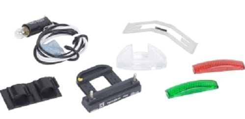 Square-D / Schneider - Square D 9999SP13R 2/3-Pole 120 VAC NEMA 1 Red Contactor/Starter Pilot Light Kit