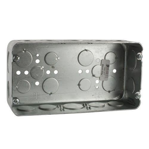 Thomas & Betts Co - Steel City H3BD-3/4-1 3-Gang Deep Box with 1 and 3/4 Inch Knockouts
