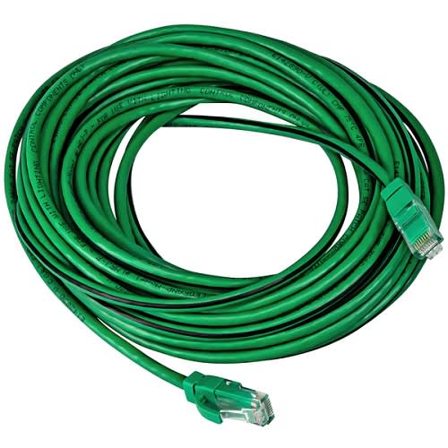 Wattstopper / Legrand - Wattstopper LMRJ-P25 24AWG 4pr Plenum Rated DLM Local Network Cable, 25ft Length, RJ45 Connectors, Green Jacketed