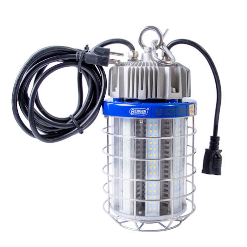 Bergen Industries - Bergen K5100 100-277V LED Temporary Light, 13,000 Lumens, 80 CRI, 10ft Cord