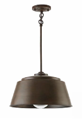 Capital Lighting - CLF 229111NG 1 LIGHT SEMI-FLUSH FIXTURE