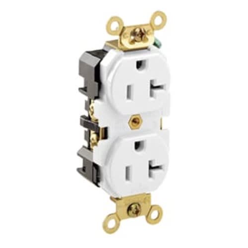 Hubbell Wiring Device - HUB 5362WTR 20A 125V RECEPTACLE