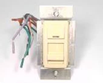 Lithonia Lighting - Synergy ISD BC 120/277 IV M10 120/277 Volt Ivory Fluorescent Lamp Slide Dimmer