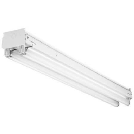 Lithonia Lighting - Lithonia Lighting UN296HO 8 Foot 120 Volt 2-Lamp Heavy Duty Strip
