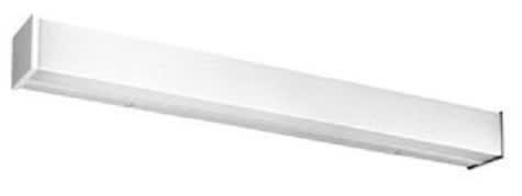 Lithonia Lighting - Lithonia Lighting WC 2 17 MVOLT GEB10IS 2-Lamp 17 W 120 to 277 Volt T8 Matte White Opal Acrylic All Purpose Wall Bracket