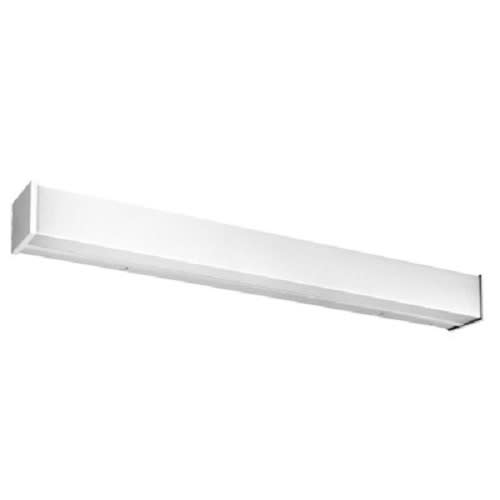 Lithonia Lighting - Lithonia Lighting WC 2 32 MVOLT GEB10IS 2-Lamp 32 W 120 to 277 Volt T8 Matte White Opal Acrylic All Purpose Wall Bracket
