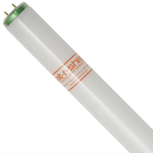 Shat-R-Shield - Shat-R-Shield 30083 48 Inch 40 W 89 CRI 4100 K 2600 Lumen Medium Bi-Pin T12 Copolymer Coated Linear Fluorescent Lamp