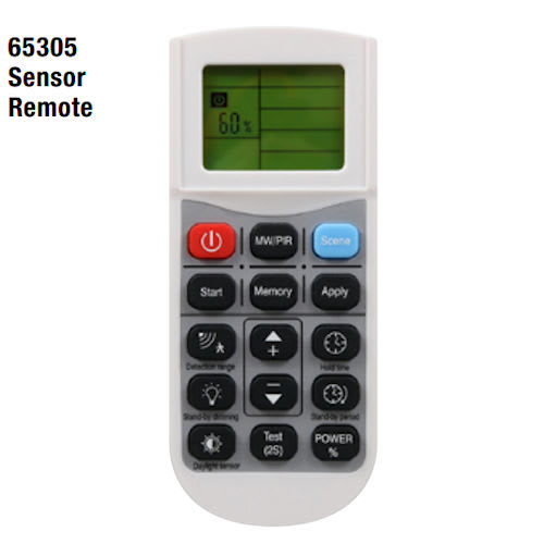 LEDVANCE Sylvania - Sylvania 65305 STRIP2A/REMOTE Remote Control w/ Digital Readout for Sensors, for STRIP1B Fixtures