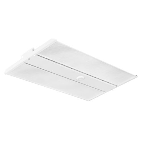 LEDVANCE Sylvania - Sylvania LNHIBA5A/S300UNVD8SC14/12/WHE (63063) 1' x 2' Linear High Bay 5A, 255/275/300W Selectable Wattage, 120-277V, 0-10V Dimming, 4000/5000K Selectable, Emergency Battery Backup, White
