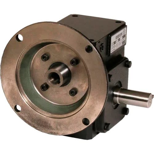Worldwide Electric Corp - WorldWide Electric HDRF262-10/1-R-182/4TC 4.17HP, 175RPM, Cast Iron, Right Angle Worm Gear Reducer, 10:1 Ratio, 182/4T Frame