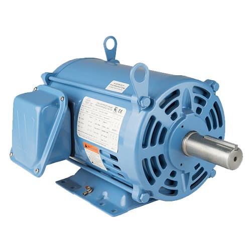 Worldwide Electric Corp - WorldWide Electric ODP20-18-256T 20HP General Purpose Open Drip Proof Motor, 1800 RPM, 208-230/460V 3-Phase, 256T Frame, ODP Enclosure, Rigid Base