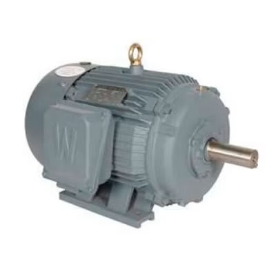 Worldwide Electric Corp - WorldWide Electric PEWWE10-36-215TC 10HP Premium Efficiency Severe Duty Motor, 3600 RPM, 208-230/460V 3-Phase, 215TC Frame, TEFC Enclosure, C-Face w/Feet