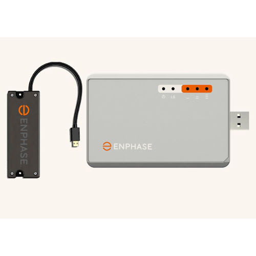 Enphase Energy - Enphase CELLMODEM-M1-06-SP-05 Mobile Connect. LTE CAT M1 cellular modem with 5-year data plan from Sprint sim for US, Puerto Rico, US Virgin Islands and Canada. For systems up to 60 microinverters