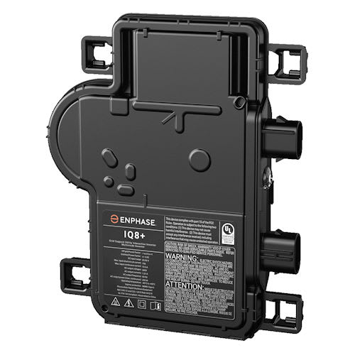 Enphase Energy - Enphase IQ8M-72-2-US IQ8M Microinverter, Compatible w/ 72-Cell PV Modules, 240V, 330VA Peak Power, Q Bulkhead Connector
