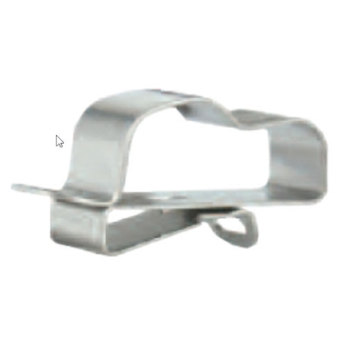 Unirac Inc - Unirac 008017S SunRunner® 2-S Series Cable Clip, .05" Panel Thickness, .30"-.47" Wire Range, Stainless Steel (Heyco S6448) (100/Bag)