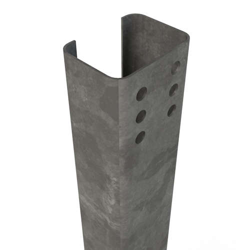 Unirac Inc - Unirac 404001 Ground Fixed Tilt C-Pile, 12.5ft Length