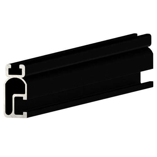 Unirac Inc - Unirac 315168D SolarMount Light Rail, 168", Dark Bronze Anodized (Black) Aluminum