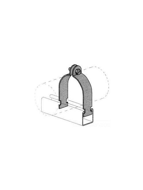 Allied Powerstrut - Power-Strut PS 1200 8 EG 100 Pair 8 Inch Electrogalvanized Channel Tubing Clamp