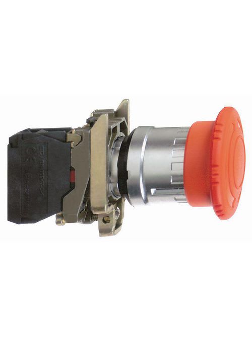 Square-D / Schneider - Square D XB4BS542 22 mm 600 VAC 1.2 Amp 1NC Red Round Latching Push Button