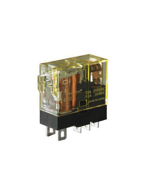 Idec Products - IDEC Corporation RJ1S-CL-A120 SPDT 120 VAC 12 Amp Indicator Light Blade Plug-In Relay
