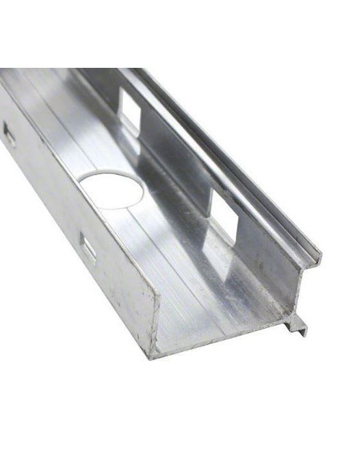 Phoenix Blocks - Phoenix Contact 5604188 2000 x 35 x 58 mm Silver Aluminum Raised Perforated Din Rail