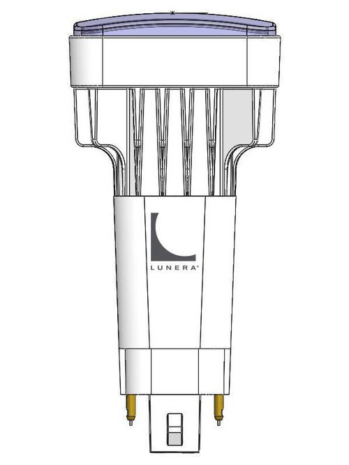LUNELTG - LUNELTG HNVG24QB11W840G4 VERT 4 PIN CFL LED 4000K 24/24