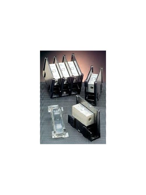 Ferraz Shawmut - Mersen 62163 3-Pole 90 Amp 600 Volt Copper Power Distribution Block