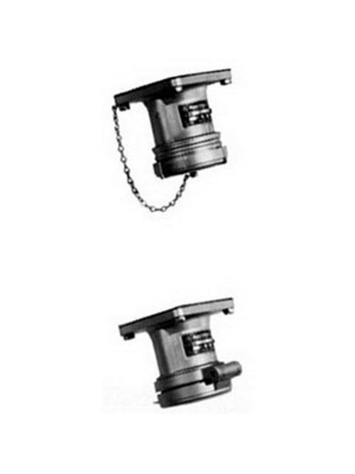Appleton Electric - Appleton Group ADR6033 60 Amp 3-Pole S1 Receptacle with Screw and Spring Covers