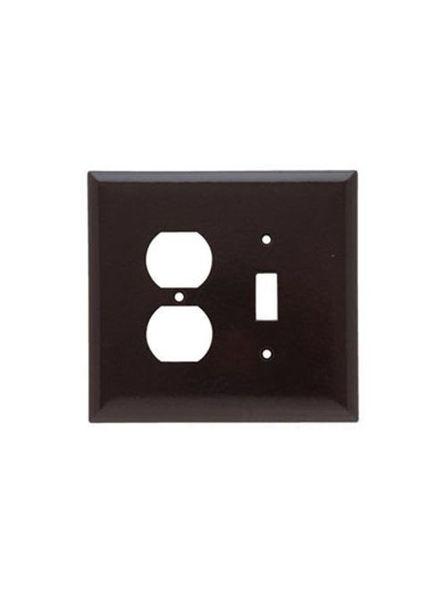 Pass & Seymour / Legrand - Pass & Seymour SSO18 2Gang Wall Plate, Toggle / Duplex, Jumbo - 302/304 Stainless Steel