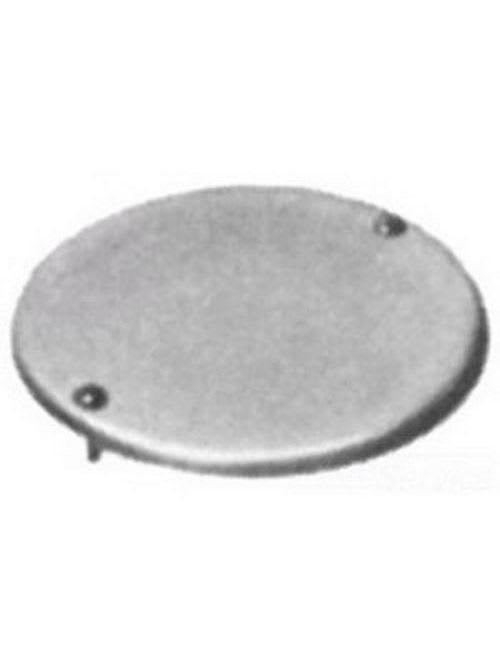 Appleton Electric - Appleton SEHK-B 4" Round SHE Conduit Outlet Box Cover, Blank, Steel. Screws included