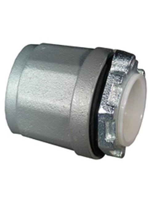Appleton Electric - Appleton HUB-150 1-1/2" Threaded Rigid/IMC Conduit Hub, Insulated Throat, Malleable Iron