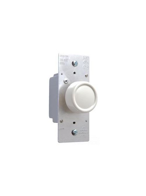 Pass & Seymour / Legrand - Pass & Seymour R603-PLA 120 Volt 600 W 3-Way Light Almond Incandescent RFI Rotary Dimmer