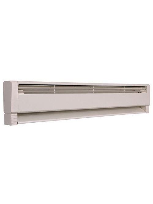 Qmark/Marley - QMark HBB1254 58" Electric Hydronic Baseboard Heater, 240/208V 1250/938W, Navajo White Finish