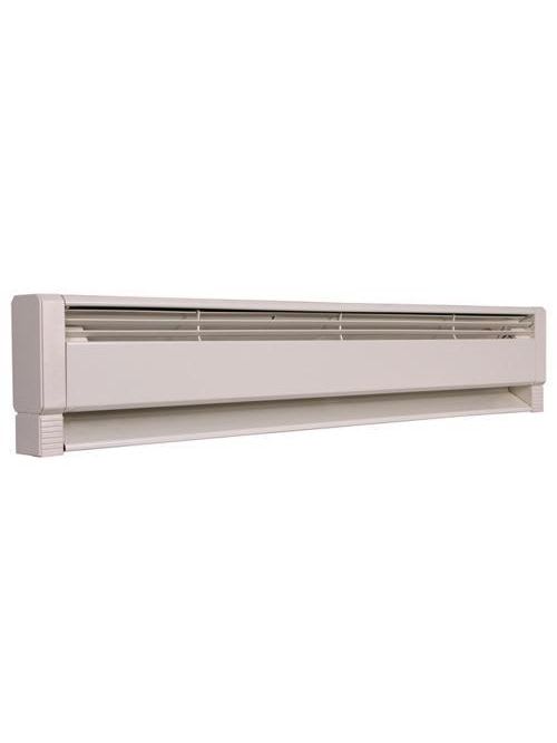 Qmark/Marley - QMark HBB2004 94" Electric Hydronic Baseboard Heater, 240/208V 2000/1500W, Navajo White Finish