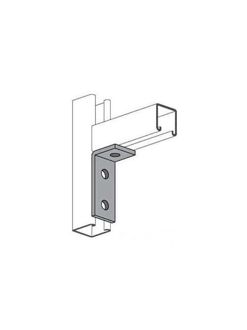 Allied Powerstrut - Power-Strut PS 745 EG Electrogalvanized 3-Hole Corner Channel Angle Fitting