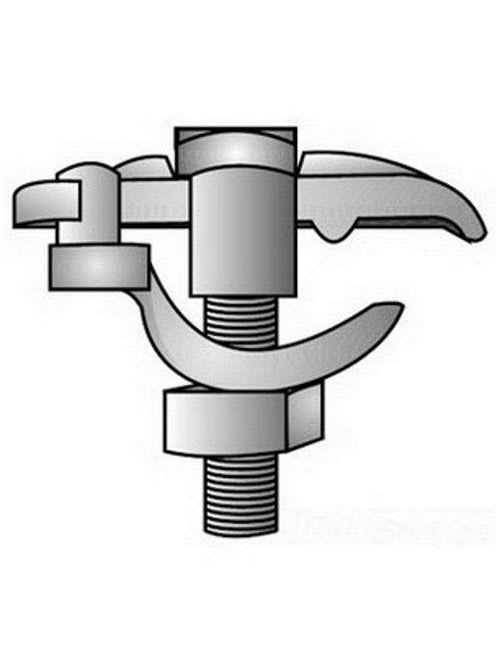 OZ-Gedney Co. - O-Z/Gedney UEC-75G 3/4 Inch Edge Type Conduit Clamp