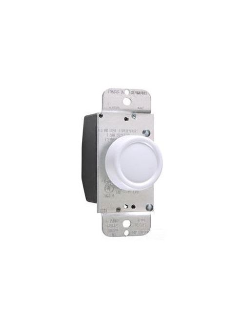 Pass & Seymour / Legrand - Pass & Seymour 94601-WV 120 Volt 6 Amp White Rotary Fan Speed Control