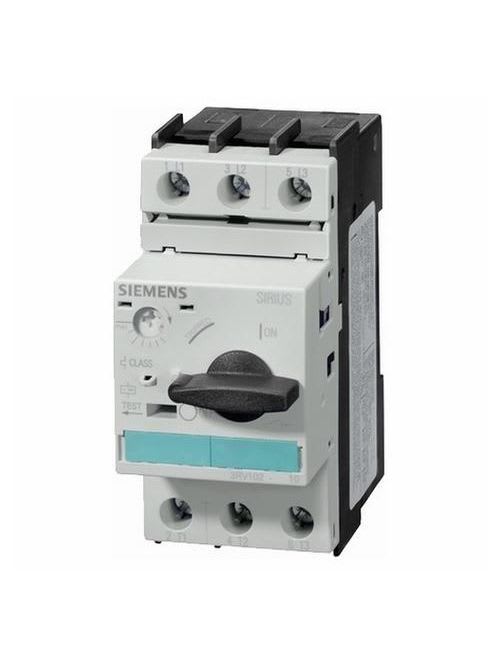Siemens - Siemens 3RV1021-4AA10 3-Pole 16 Amp 690 VAC 3-Phase Screw Terminal Thermal Magnetic Motor Starter Protector