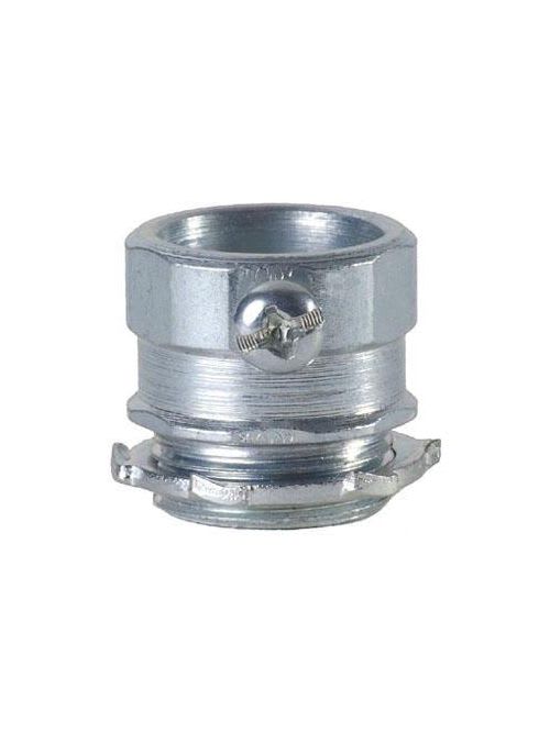 American Fittings - American Fittings SS51US 3/4" EMT Set Screw Connector, Steel (USA)