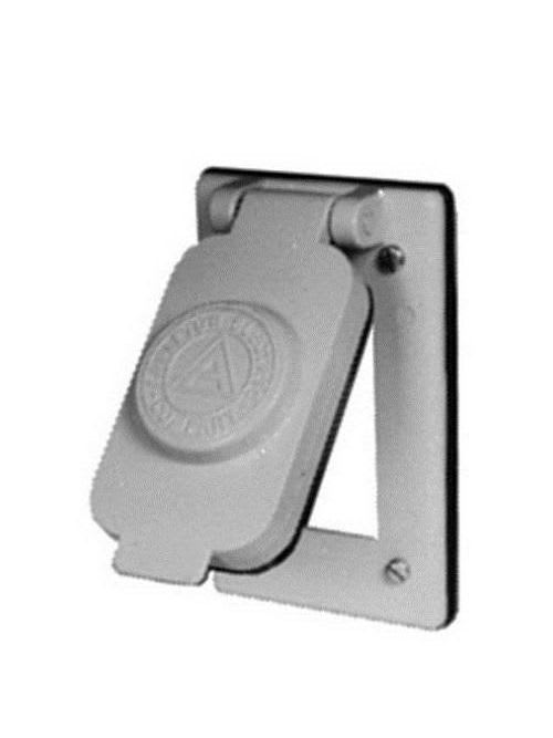 Appleton Electric - Appleton FSKWGF1 Duplex GFI Receptacle Cover Assembly